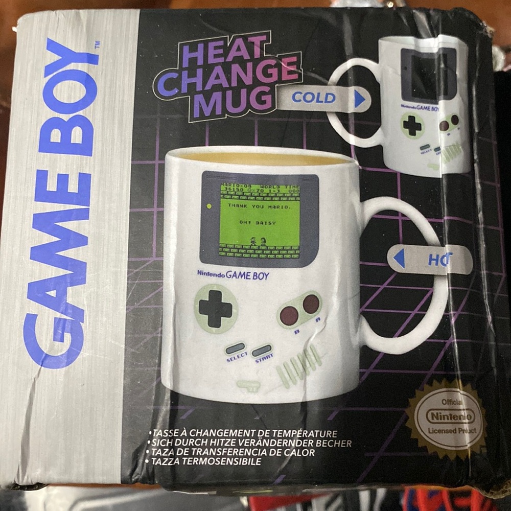 Nintendo Game Boy Color Changing Mug